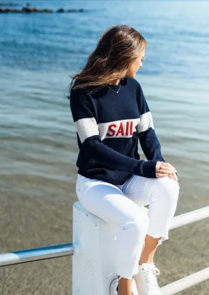 100% Cashmere LUX SAIL Sweater