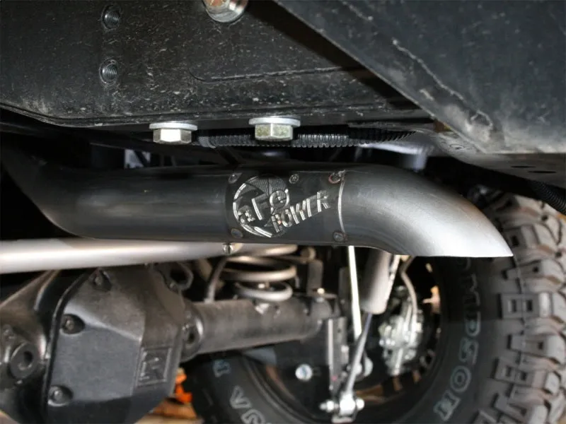 aFe MACH Force-Xp 2-1/2in 409 Stainless Steel Cat-Back Exhaust Jeep Wrangler 07-11 V6-3.8L (4dr)