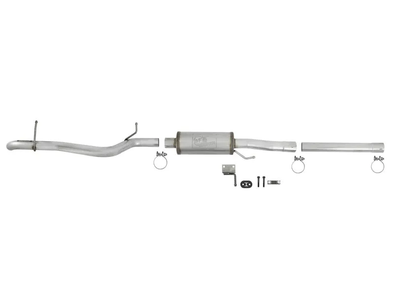 aFe Scorpion 2-1/2in Aluminized Steel Cat-Back Exhaust 07-18 Jeep Wrangler (JK) V6 3.6L/3.8L (2/4dr)