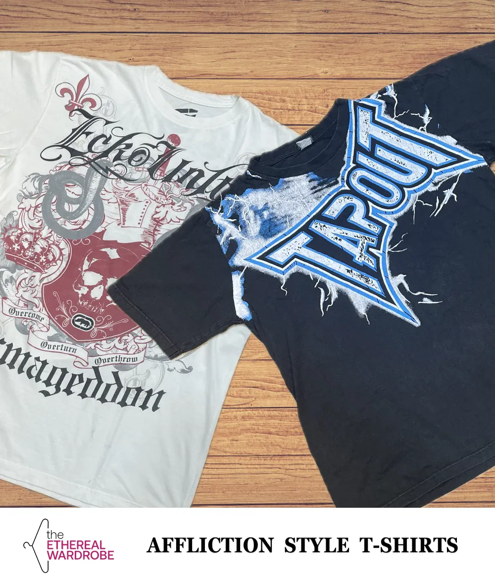 Affliction Style T-Shirt Including Tapout, Ecko & Hurley