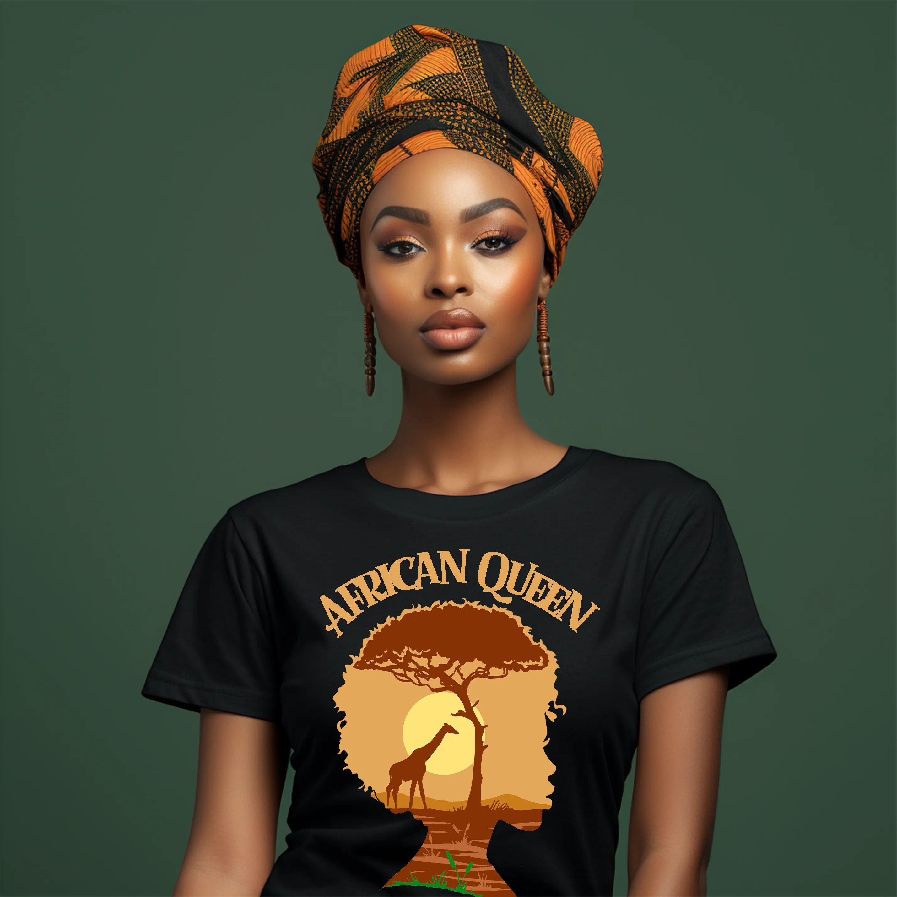 African Queen Graphic T-shirt | Tee | Tank Top