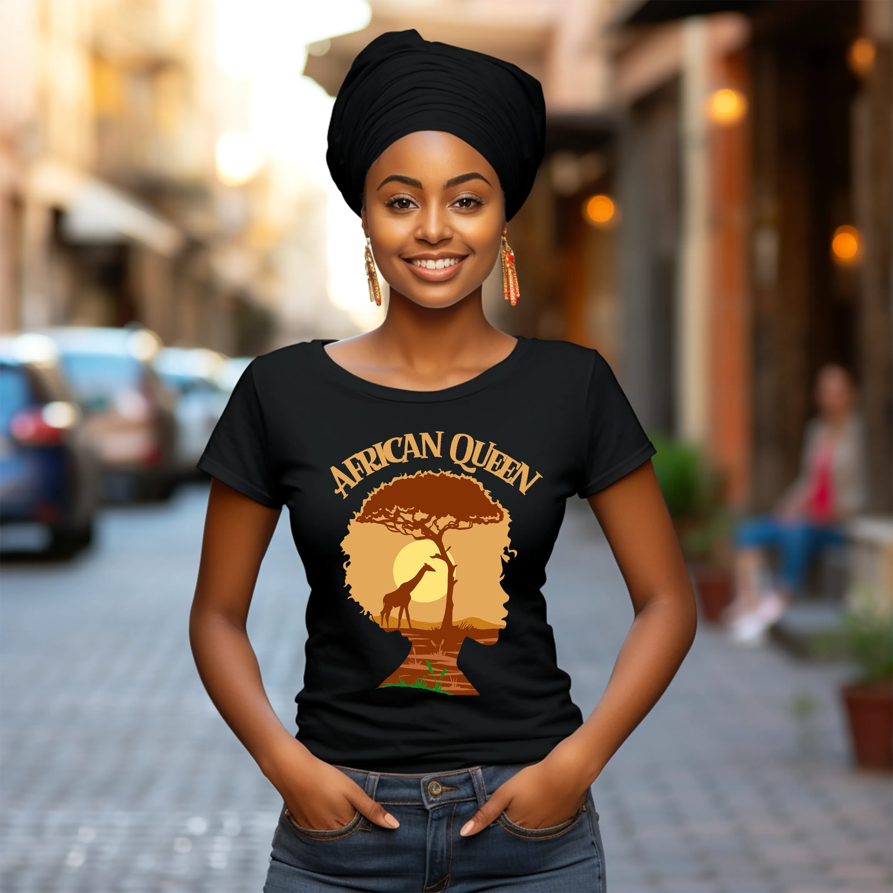 African Queen Graphic T-shirt | Tee | Tank Top