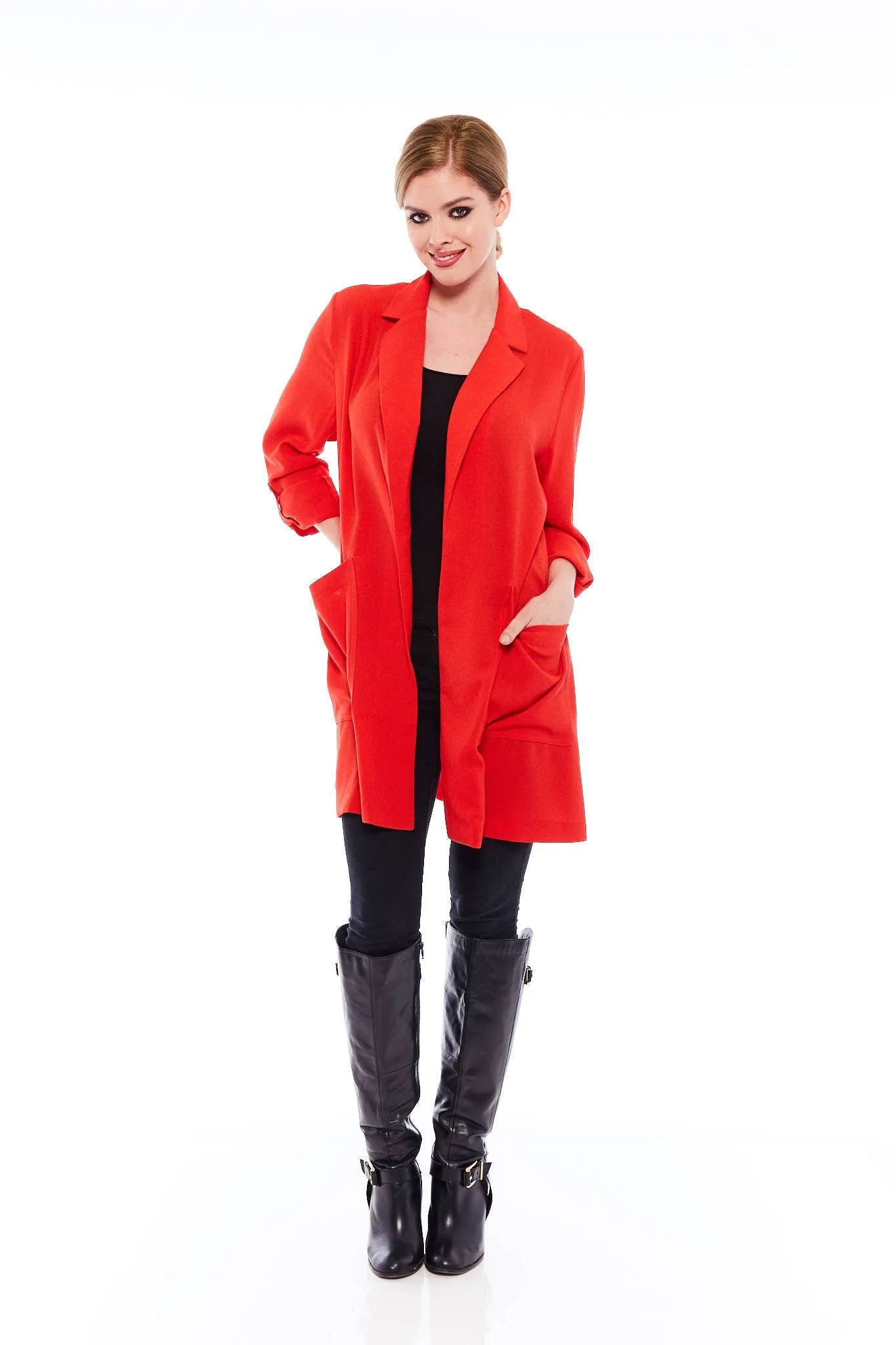 Buy Women's Long Sleeve Red Blazers Online