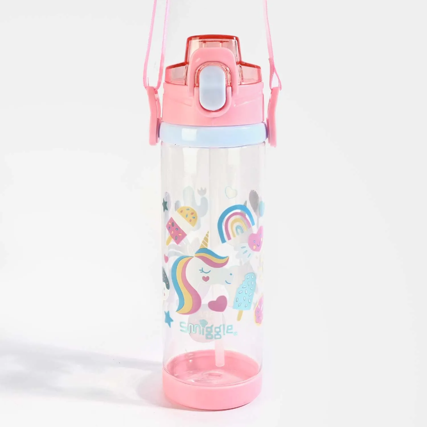 Character Water Bottle Plastic | 650ml For Kids