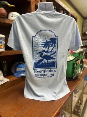 Comfort Color Everglades T-shirt Hydrangea