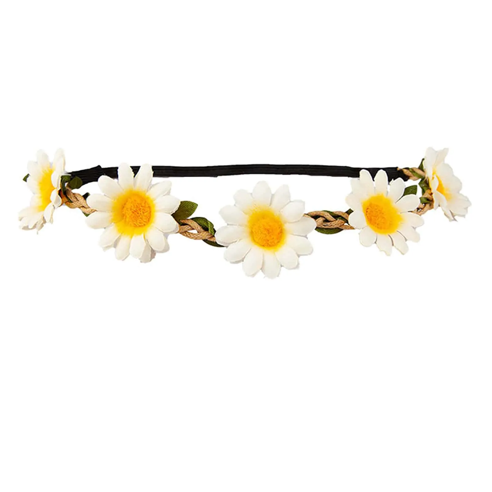 Daisy Hairband Flower Crown 60s Festival Fancy Dress