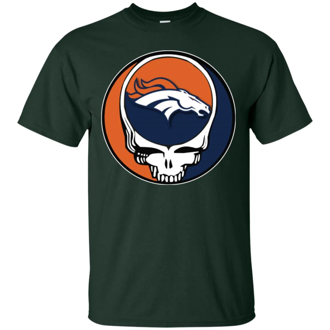 Denver Broncos Grateful Dead Steal Your Face Football Nfl Shirts