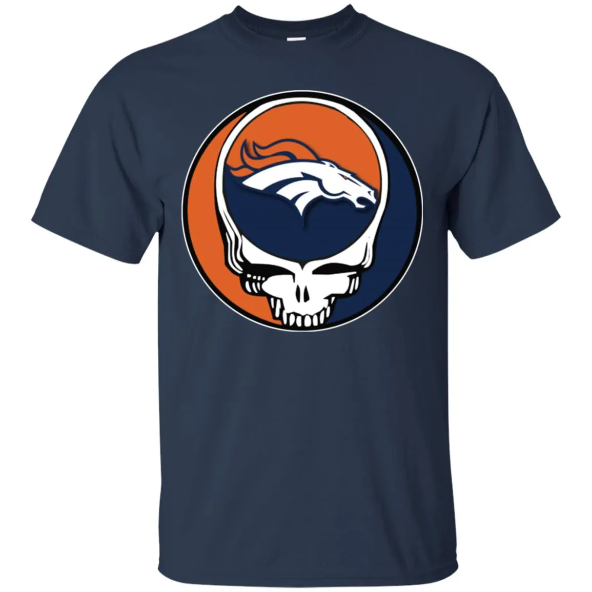 Denver Broncos Grateful Dead Steal Your Face Football Nfl Shirts