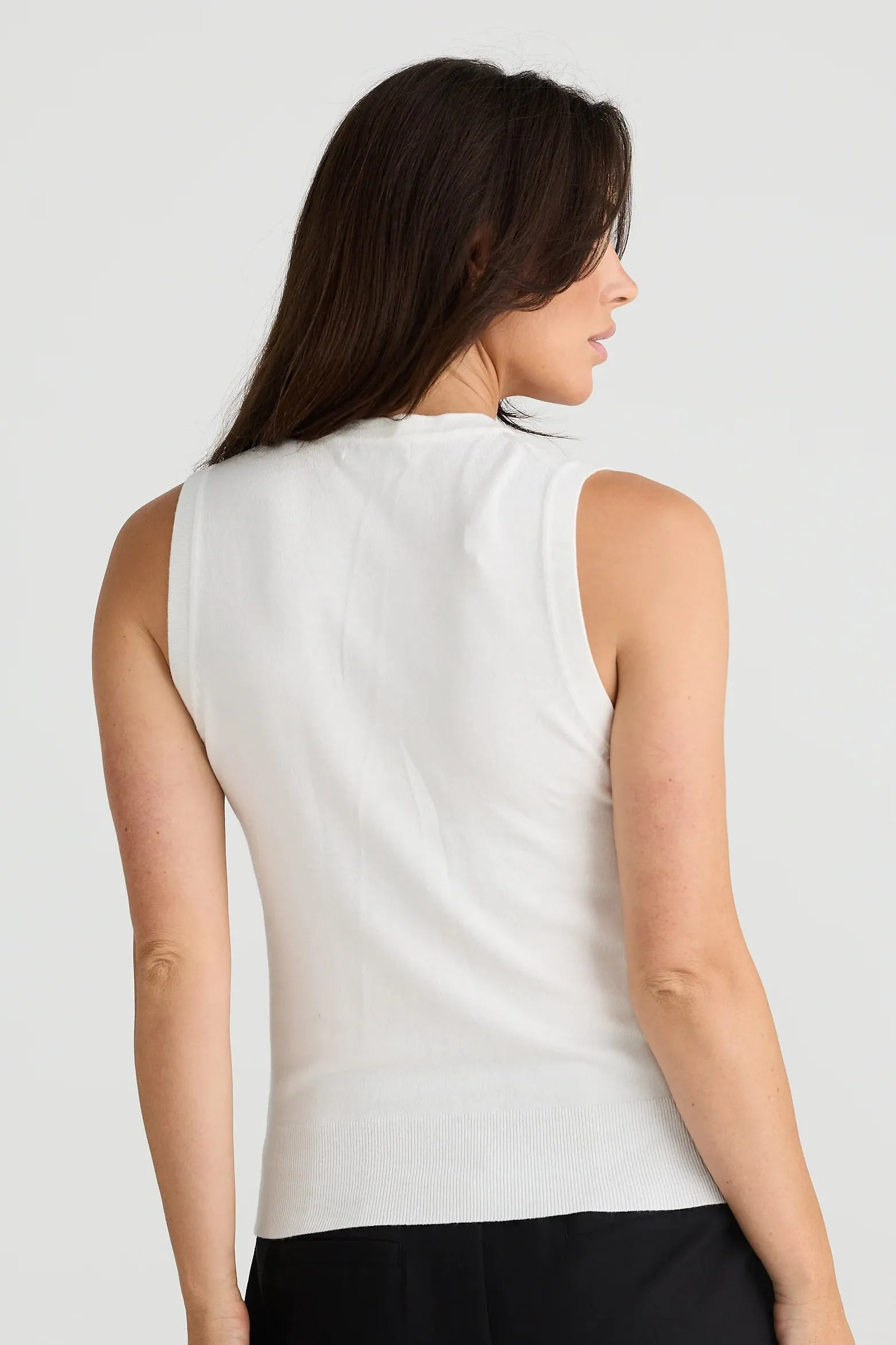 Dover Top in White