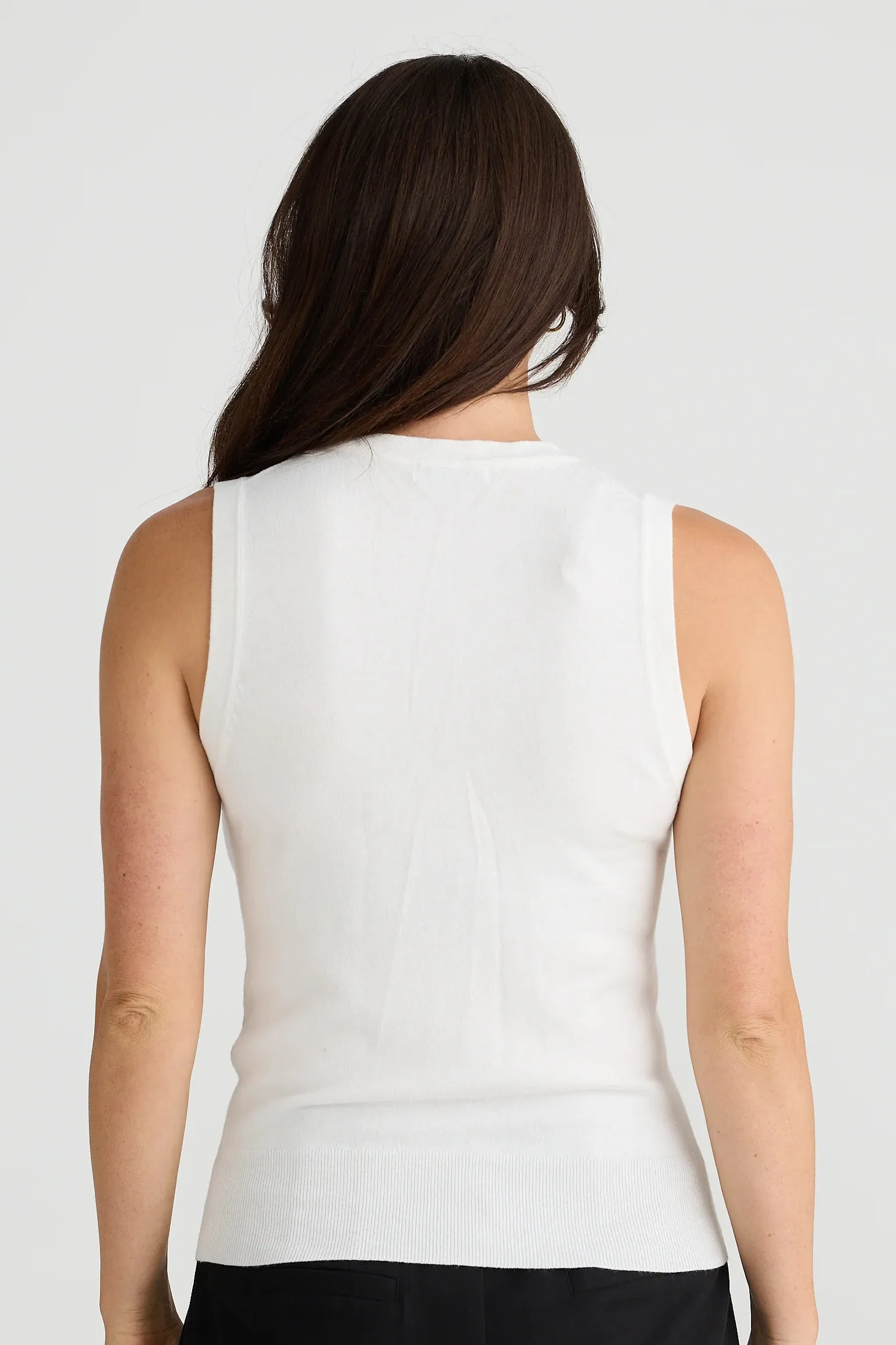 Dover Top in White