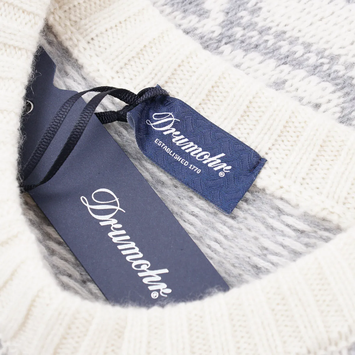 Drumohr Fair Isle Cashmere Sweater