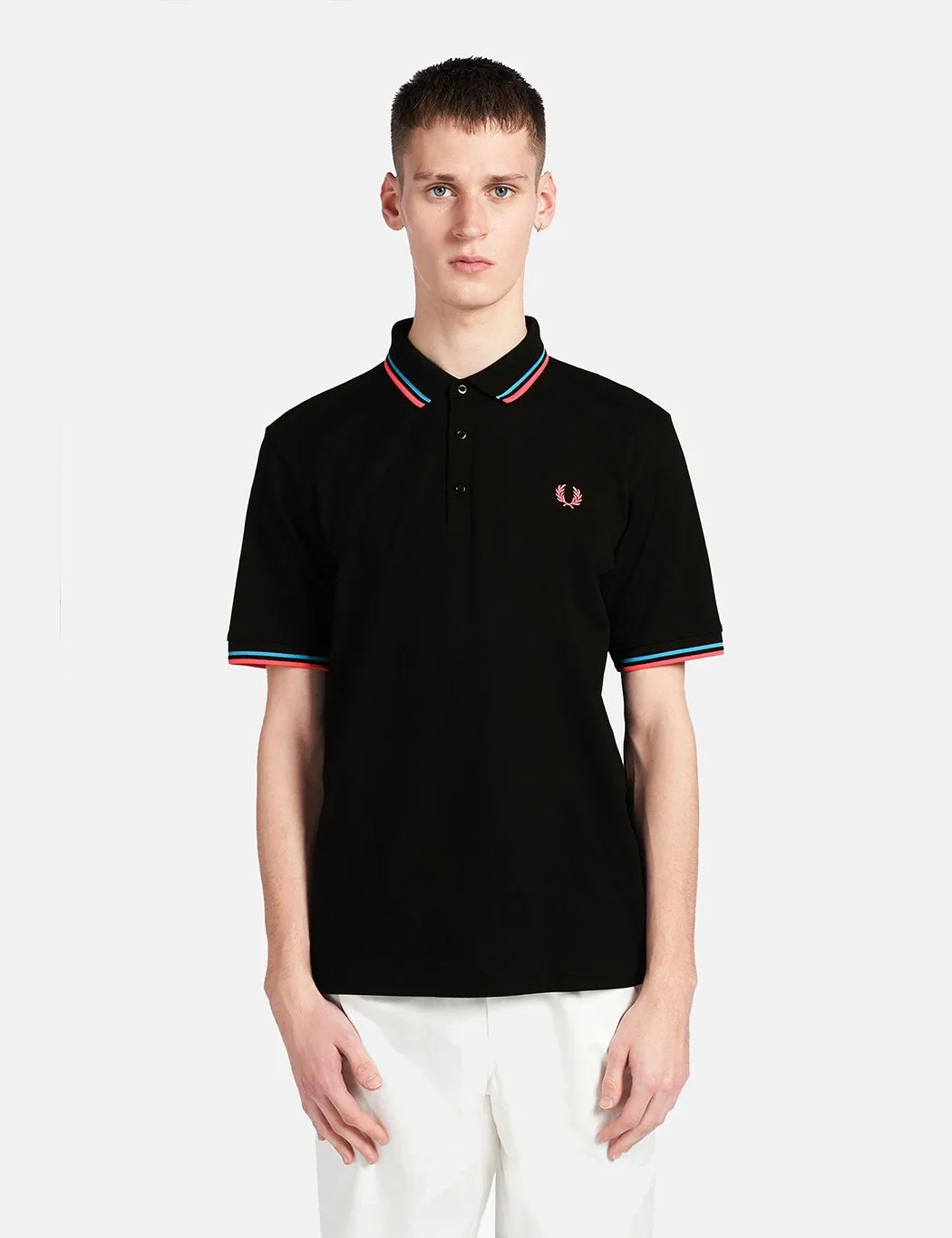 Fred Perry Made in Japan Polo Shirt - Black