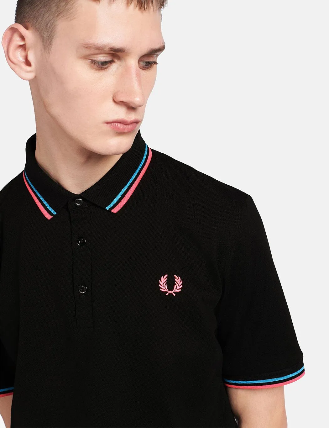 Fred Perry Made in Japan Polo Shirt - Black