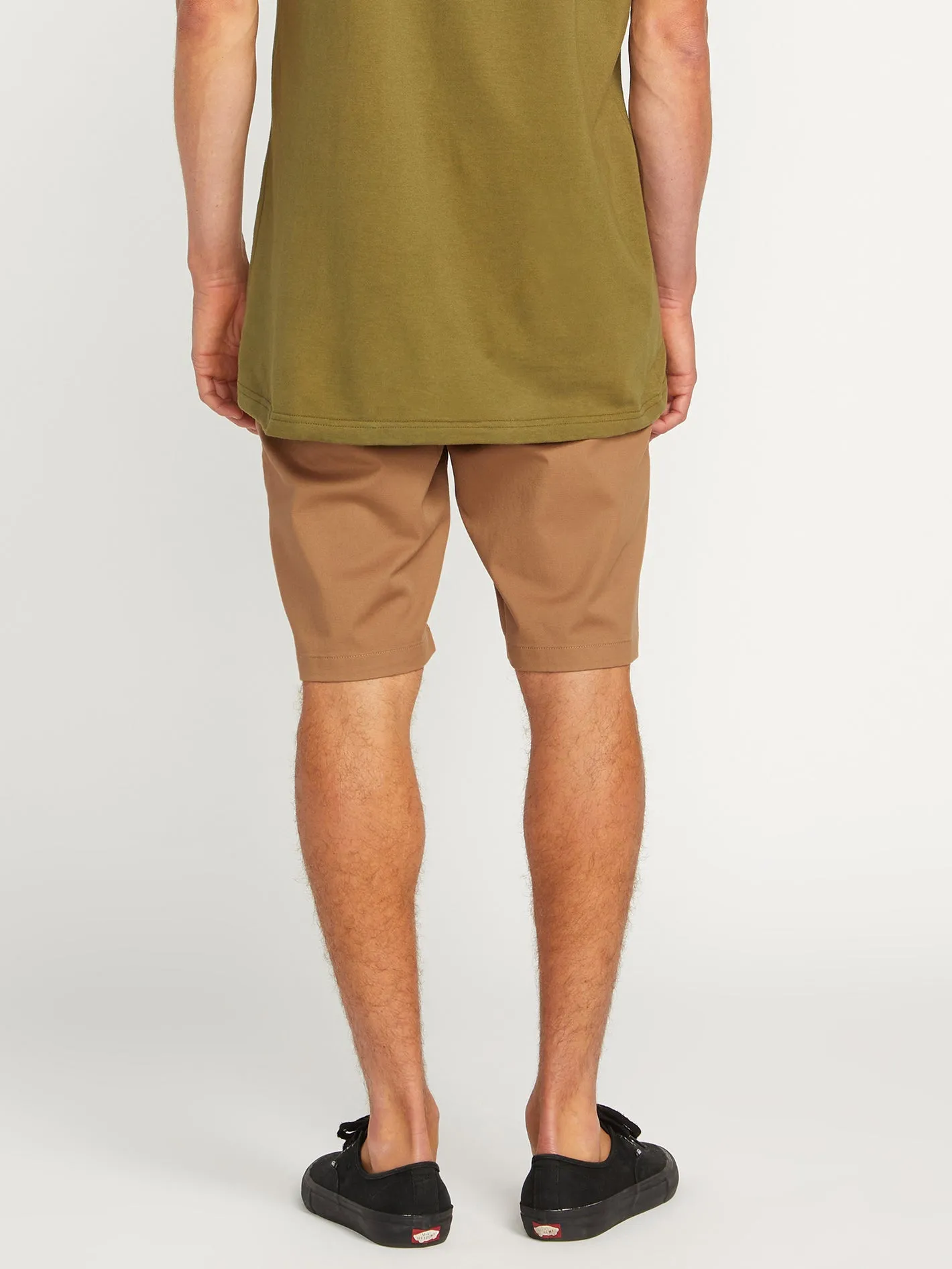 Frickin Modern Stretch Chino Shorts - Tobacco