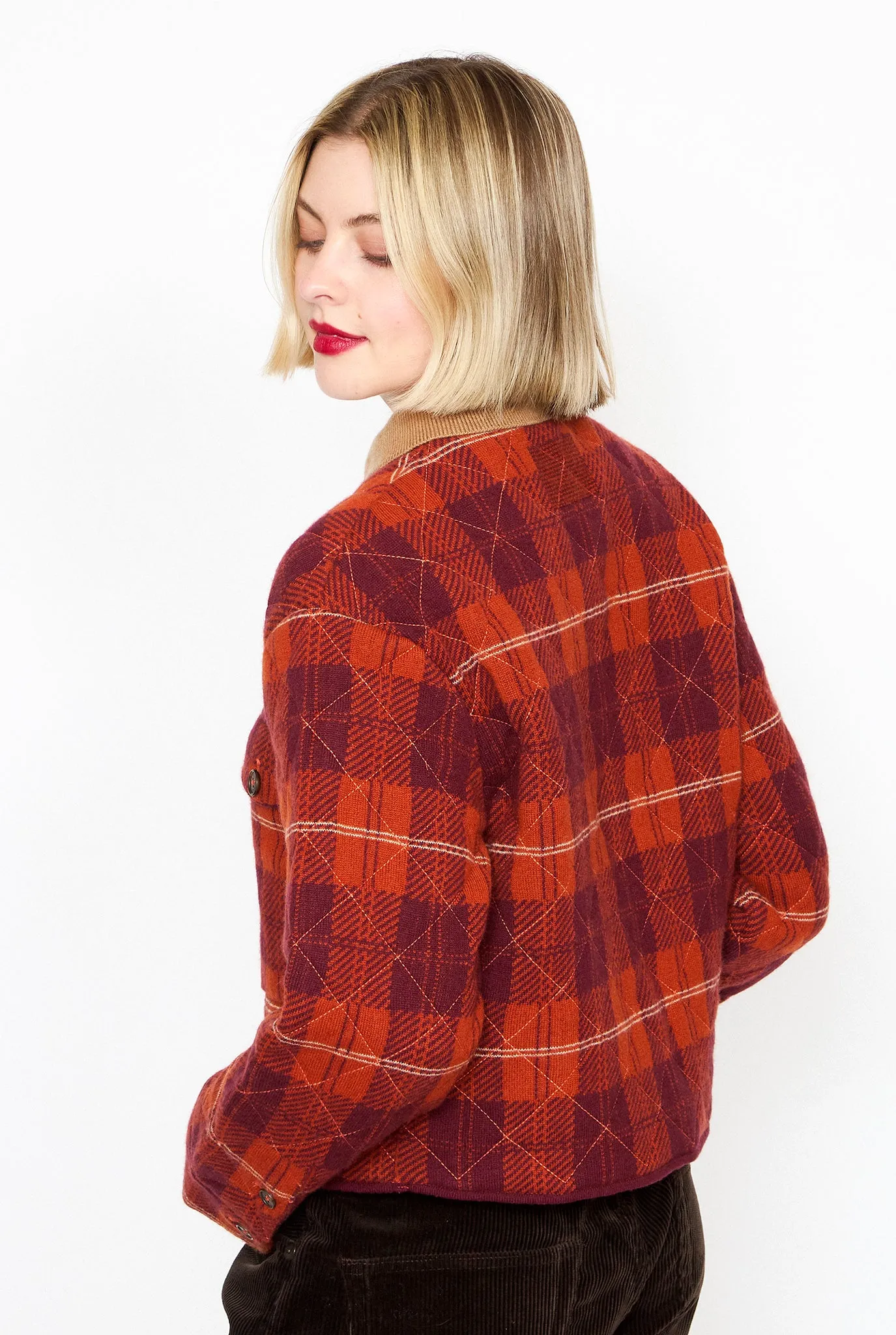 GIR Tartan Cropped Jacket