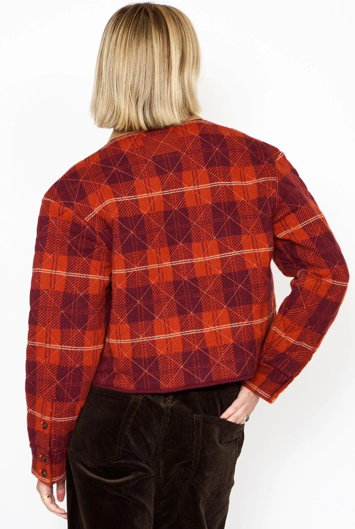 GIR Tartan Cropped Jacket