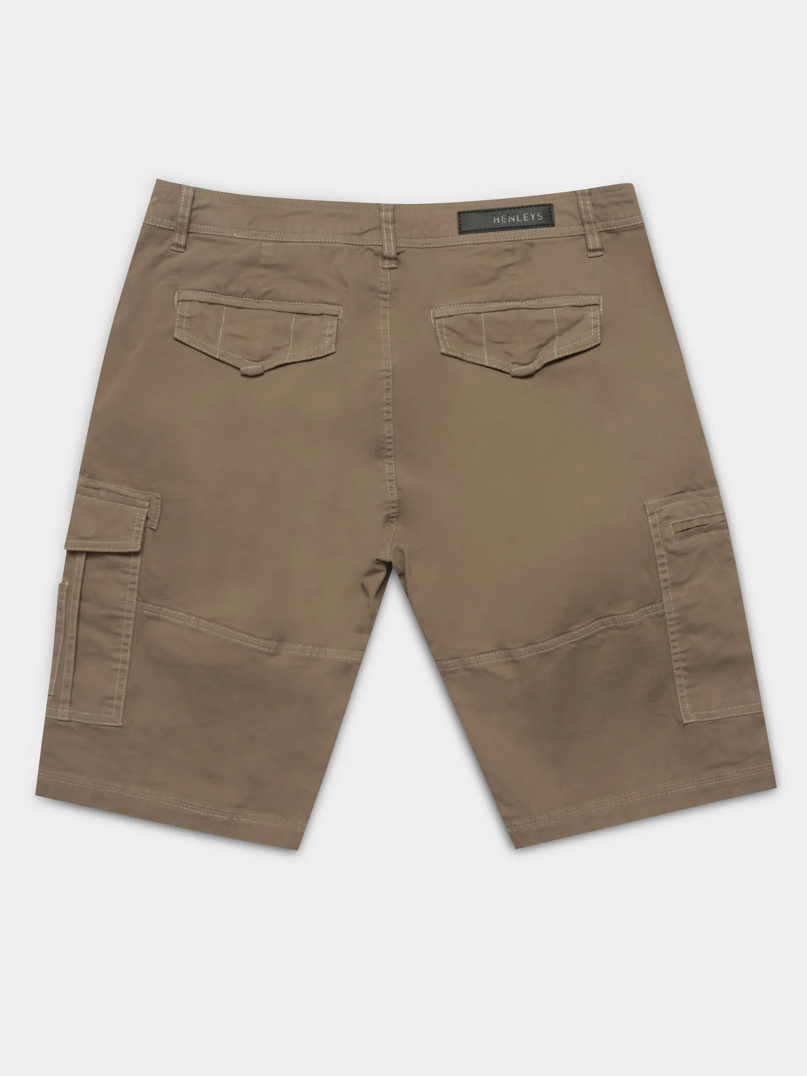 HENLEYS LEON CARGO SHORT - DESERT SAND