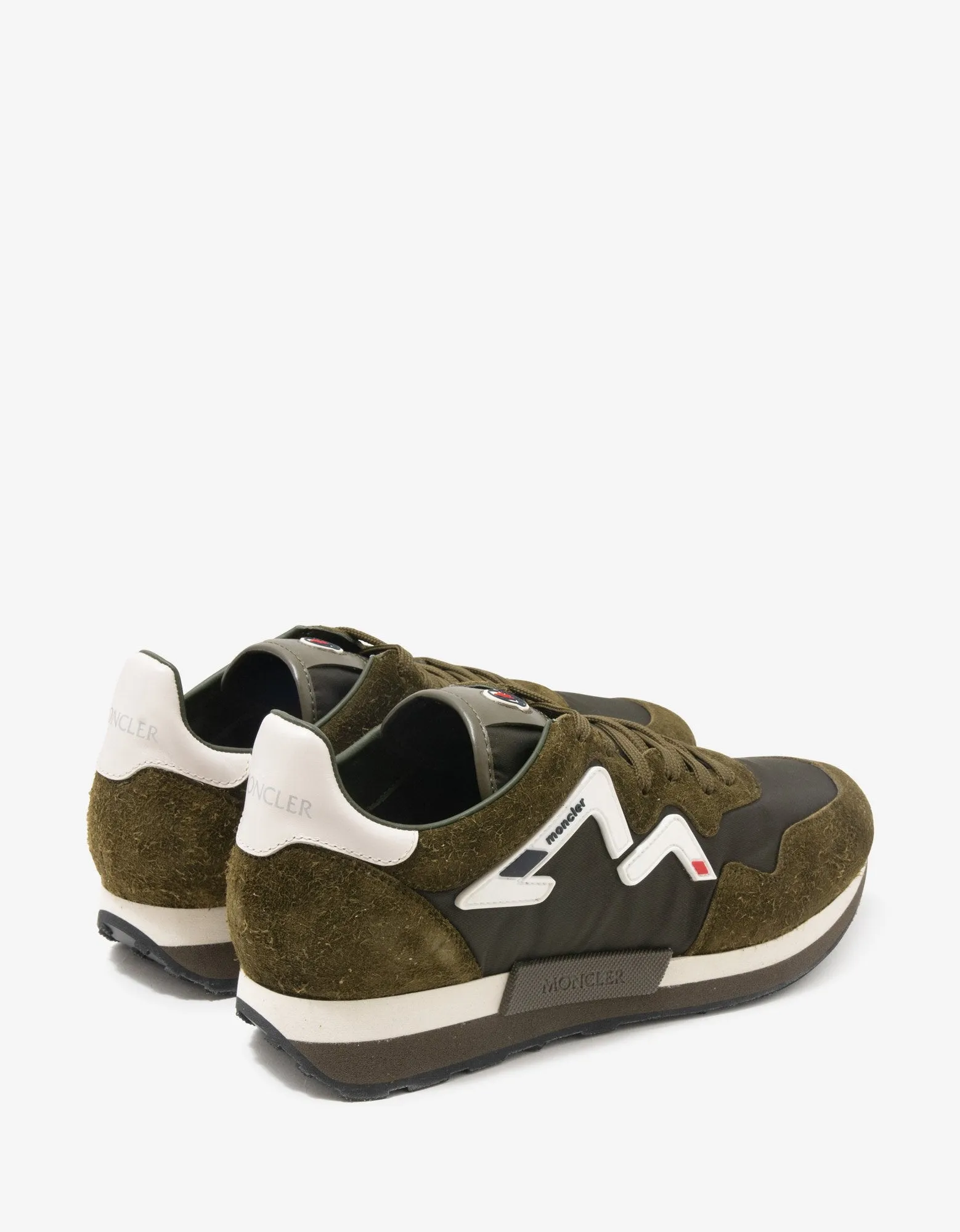 Herald Khaki Suede & Nylon Trainers