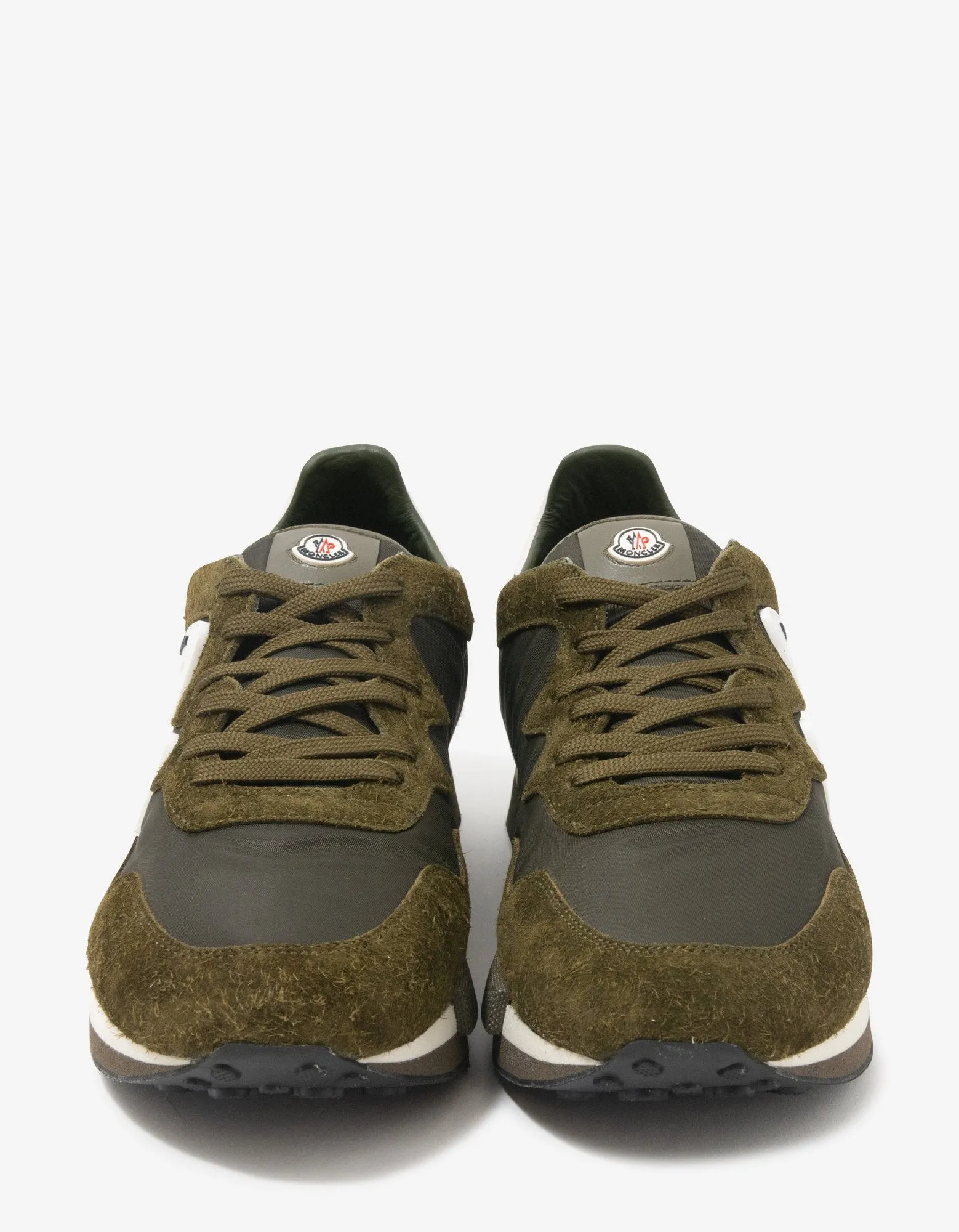 Herald Khaki Suede & Nylon Trainers