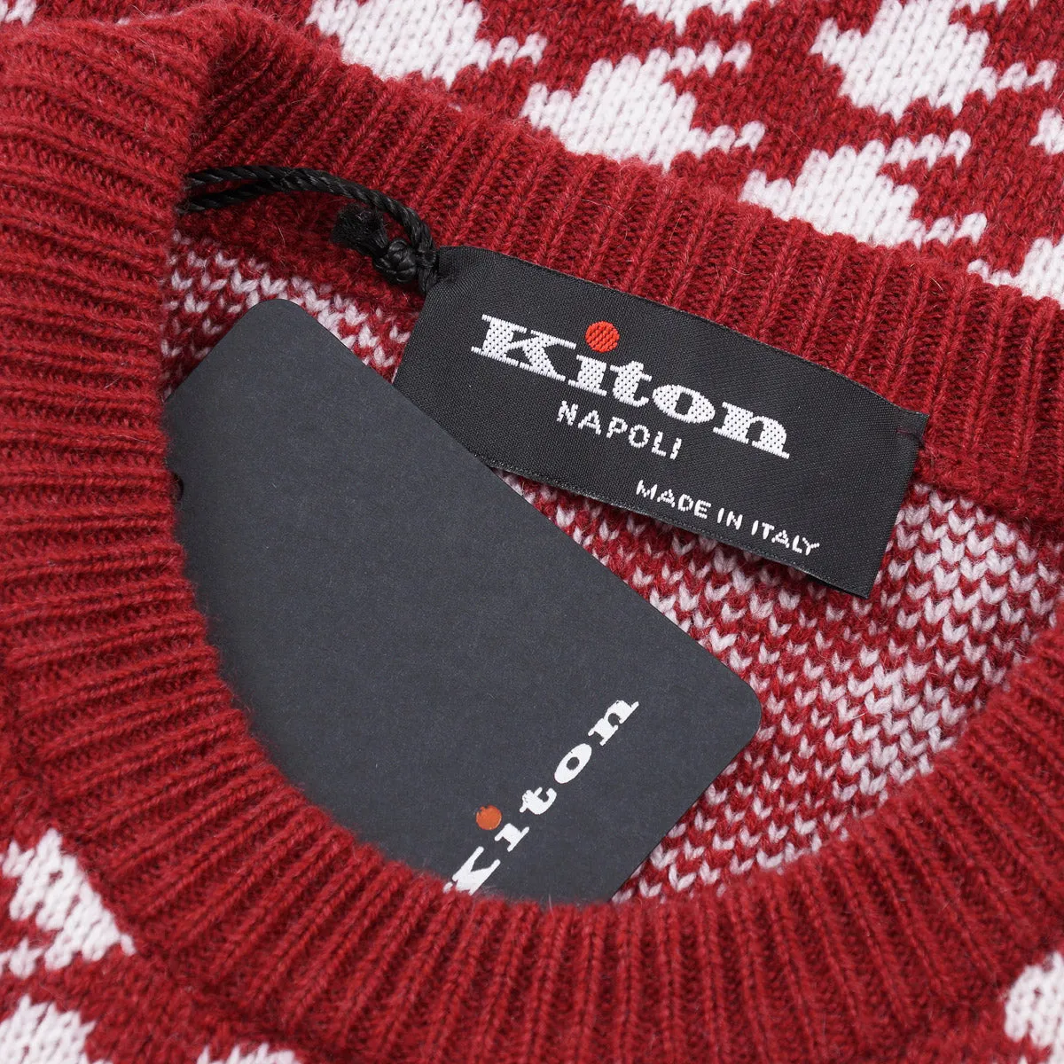 Kiton Thick Knit Cashmere Sweater