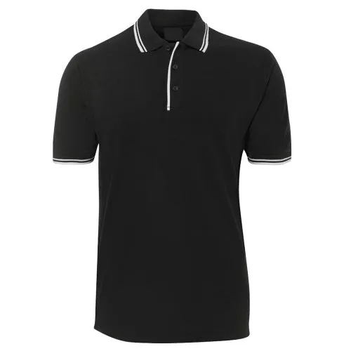 Malcom Contrast Trim Cotton Blend Polo Shirt