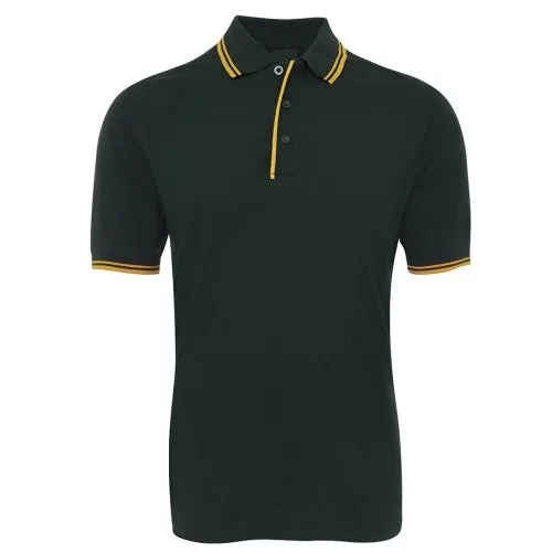 Malcom Contrast Trim Cotton Blend Polo Shirt