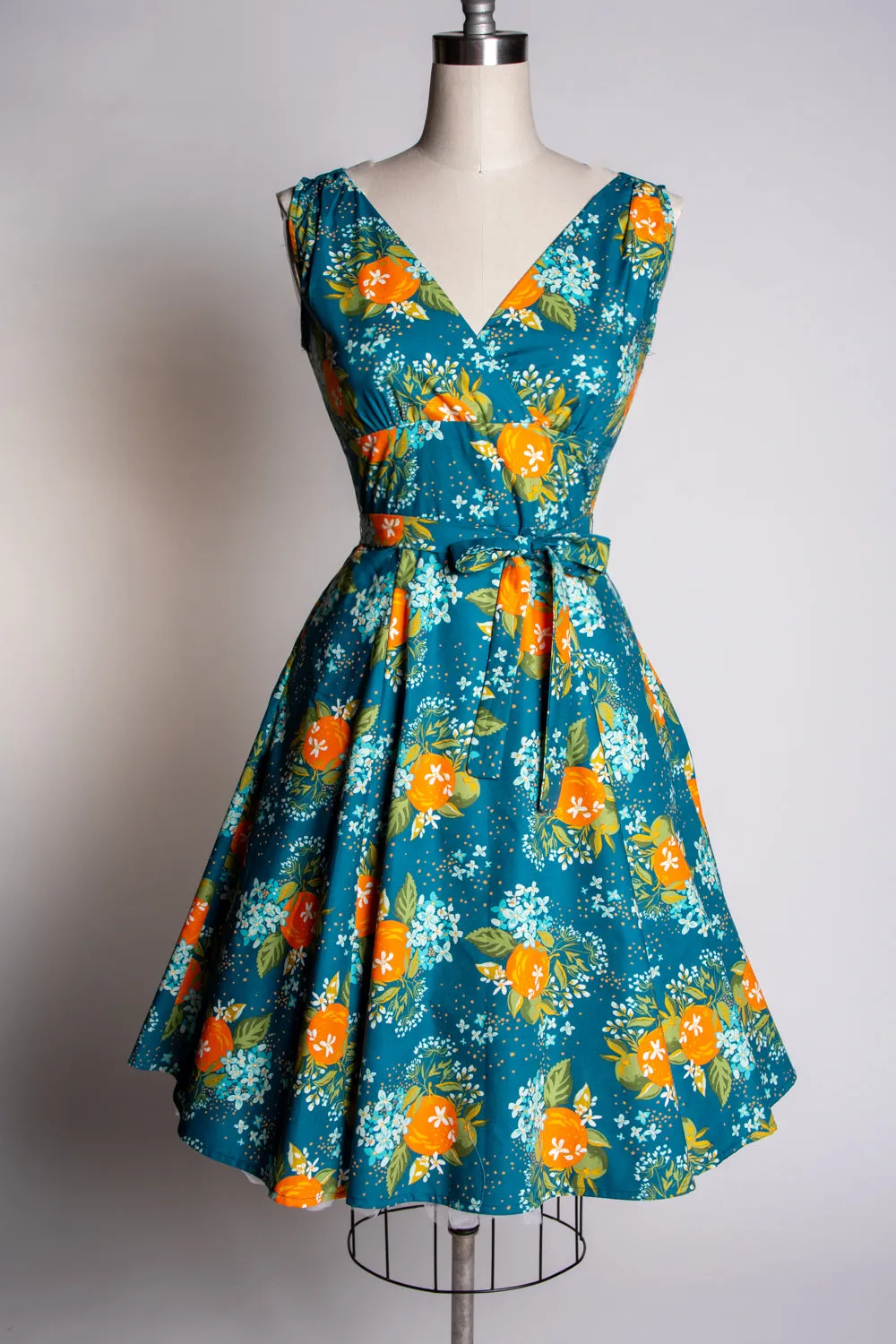 Marie Dress - Oranges