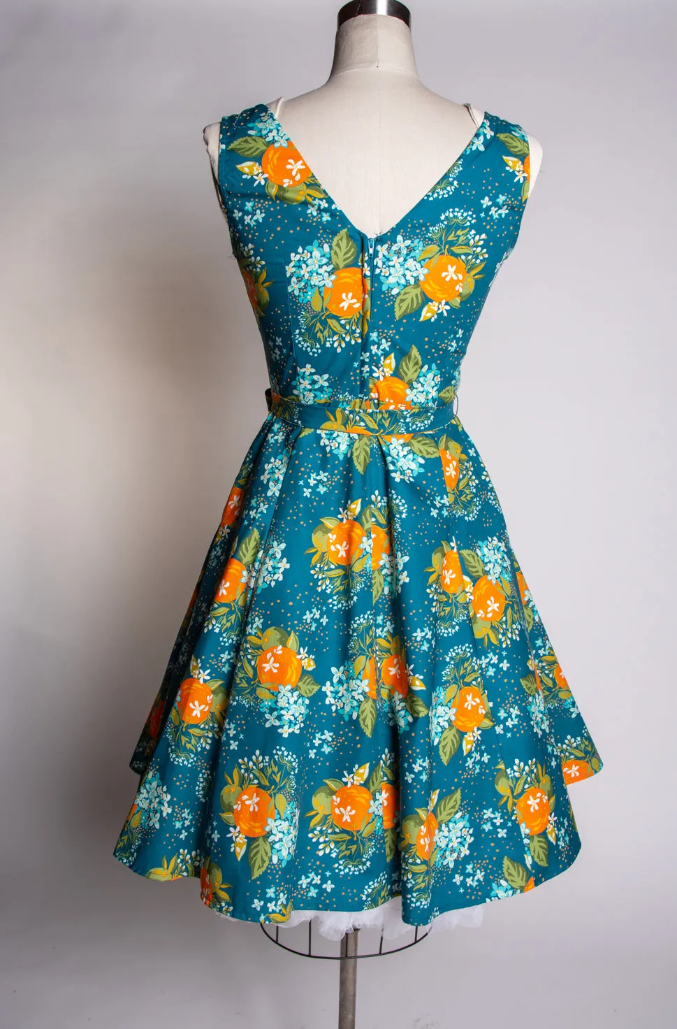 Marie Dress - Oranges