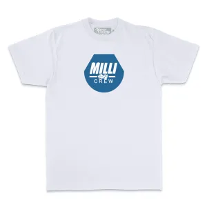 Milli Crew 2.0 - White T-Shirt