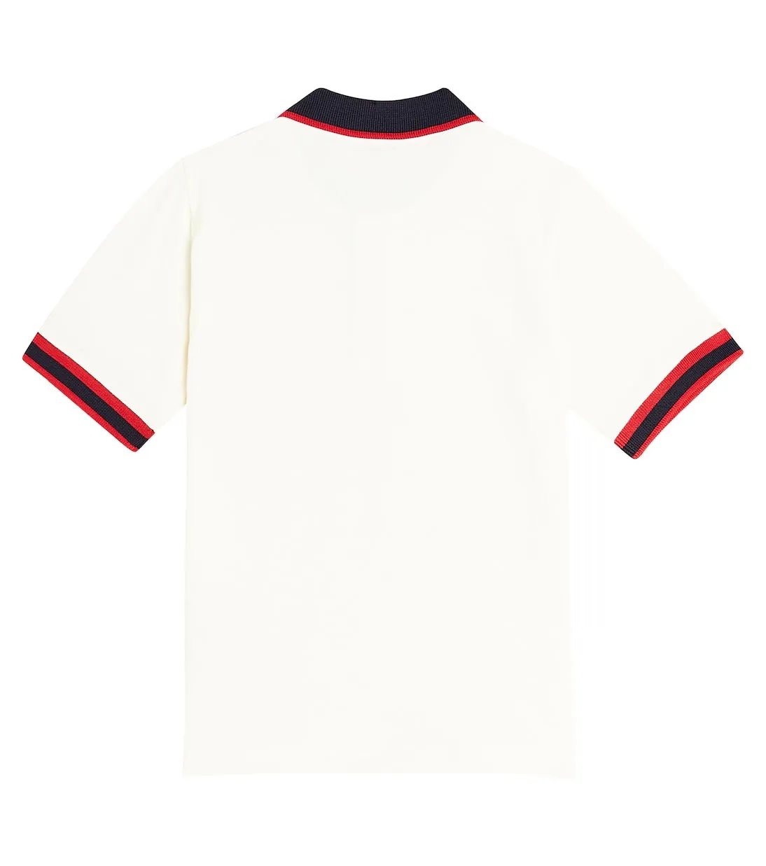 Moncler Enfant Cotton Polo Shirt, White