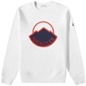 Moncler Large Logo Crew Sweatshirt