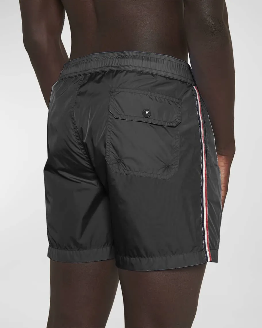 Moncler Men's Signature Swim Shorts