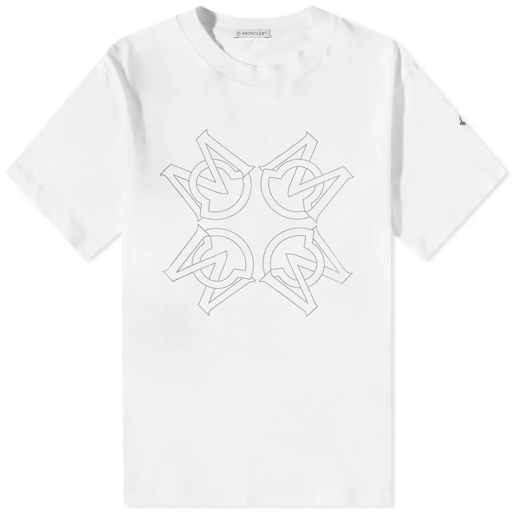 Moncler Mirror M Logo Tee