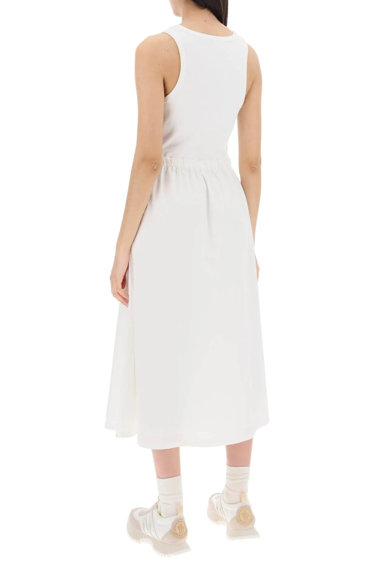 Moncler two-tone midi dress