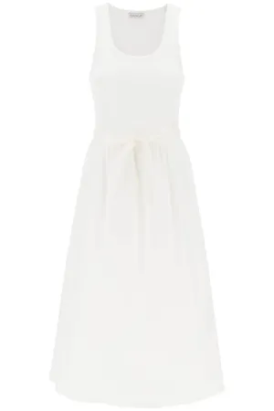 Moncler two-tone midi dress