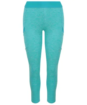 Ocean Melange/Ocean - Women's cool dynamic leggings