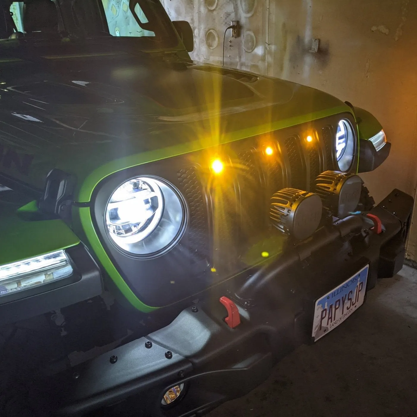 ORACLE Lighting Pre-Runner Style LED Grill Light Kit for Jeep Wrangler JL