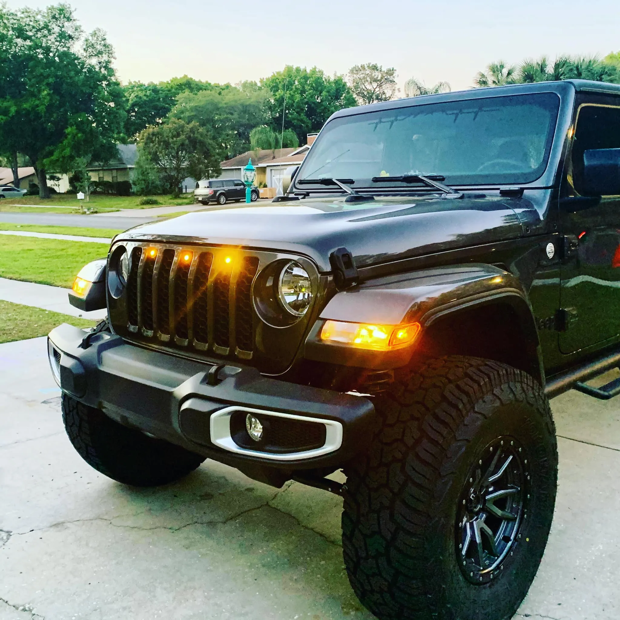 ORACLE Lighting Pre-Runner Style LED Grill Light Kit for Jeep Wrangler JL