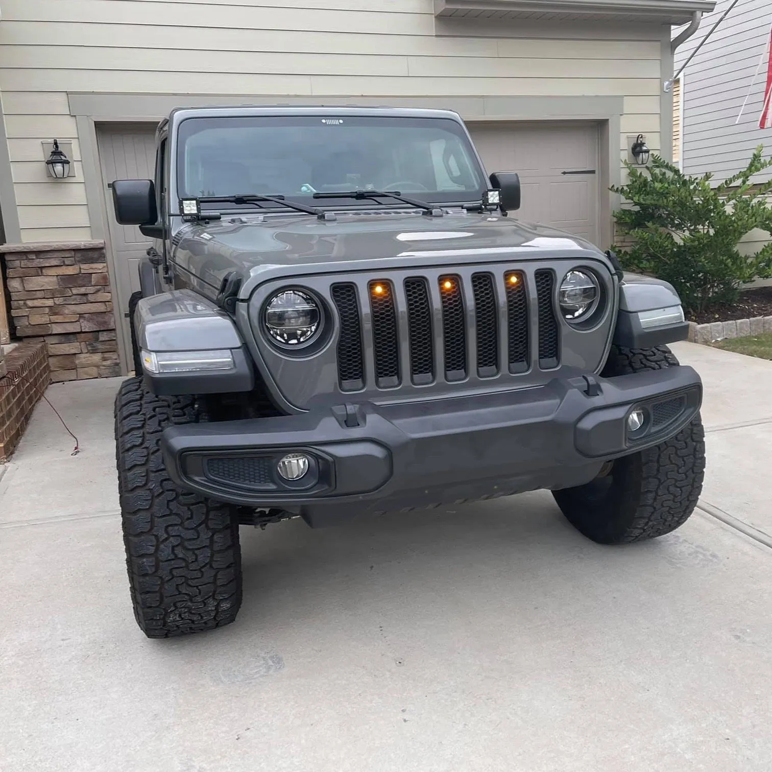 ORACLE Lighting Pre-Runner Style LED Grill Light Kit for Jeep Wrangler JL