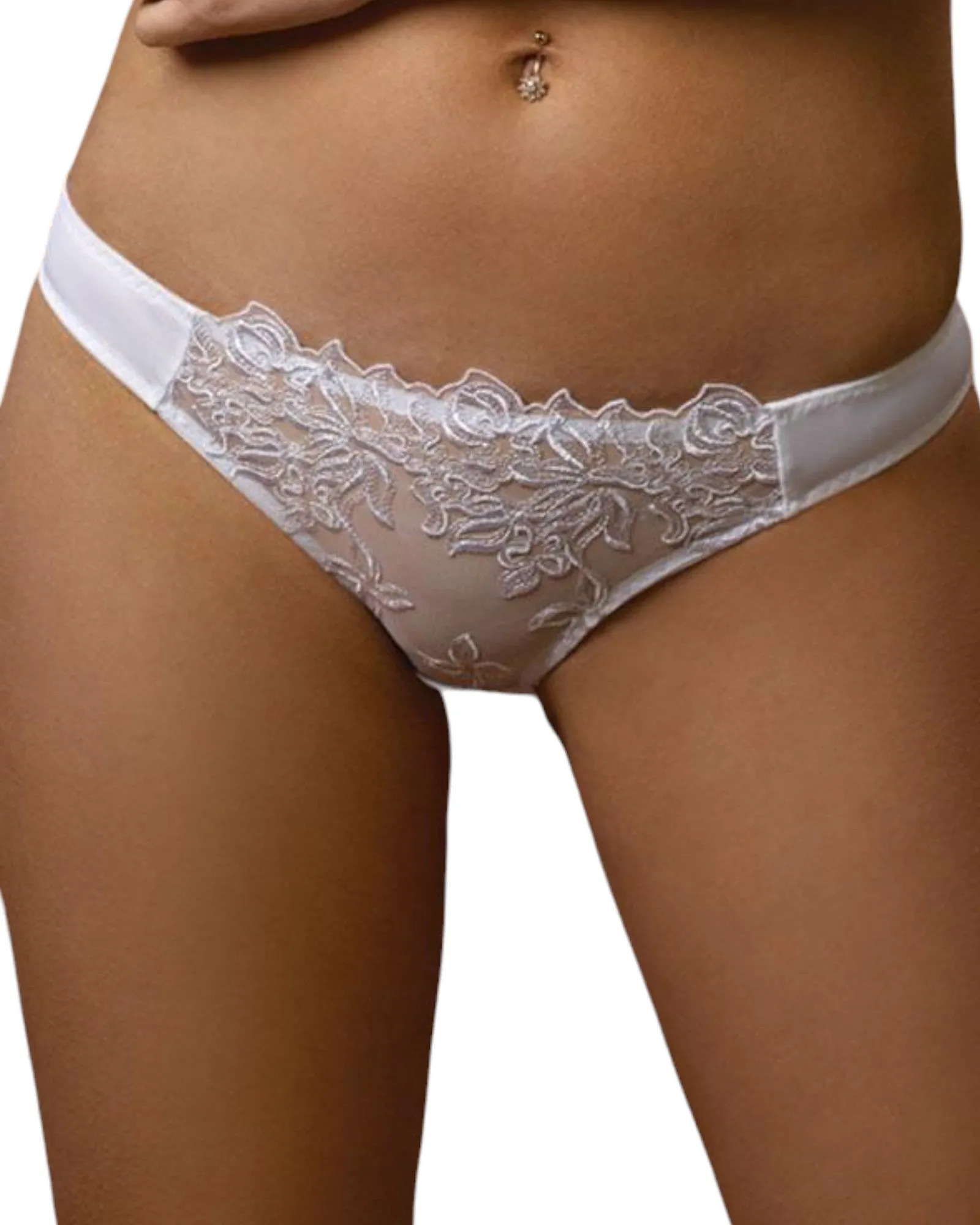 Panty with Front Embroidery