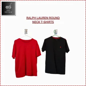 RALPH LAUREN ROUND NECK T-SHIRTS - 48 PCS