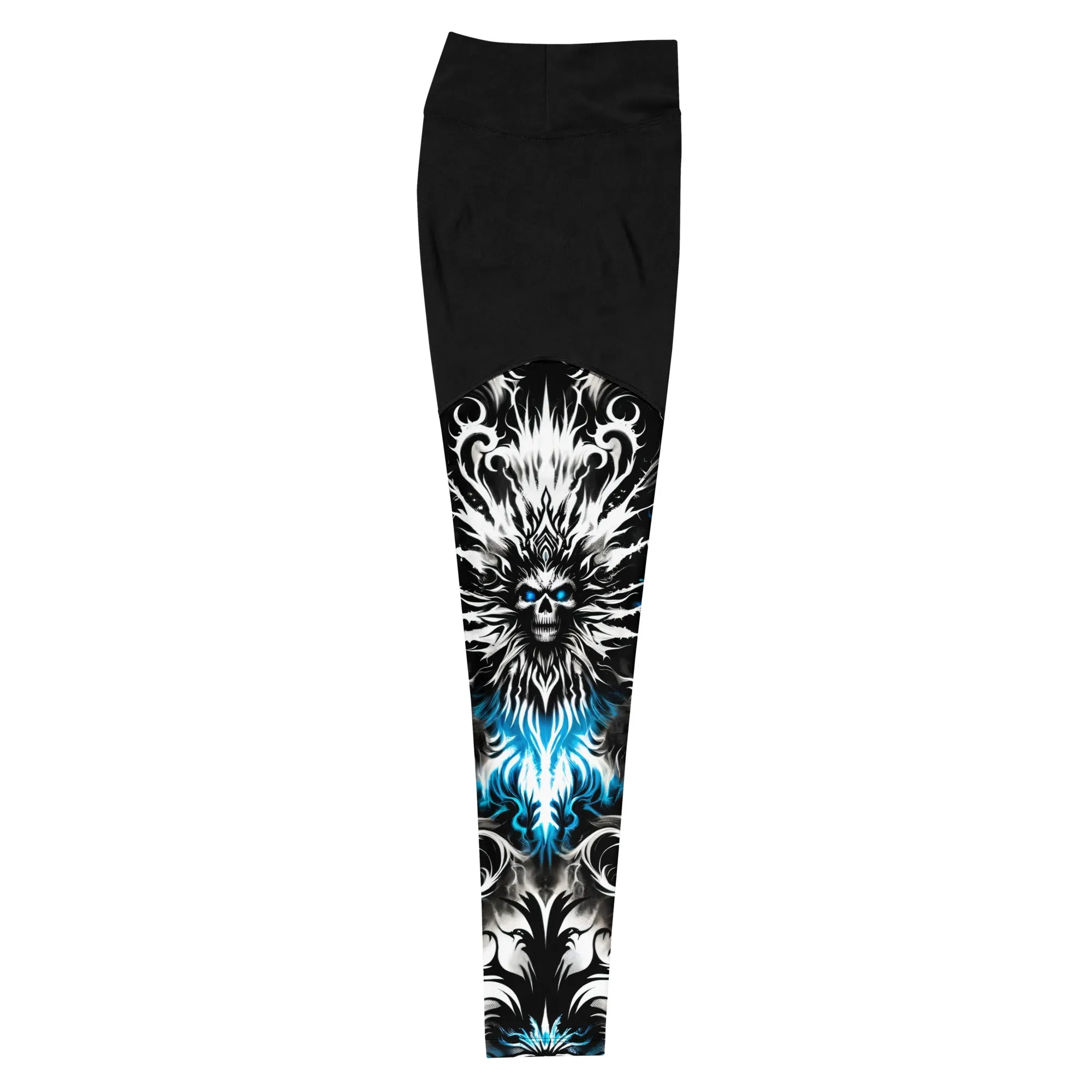 Sports Leggings Ghostly Glimmer