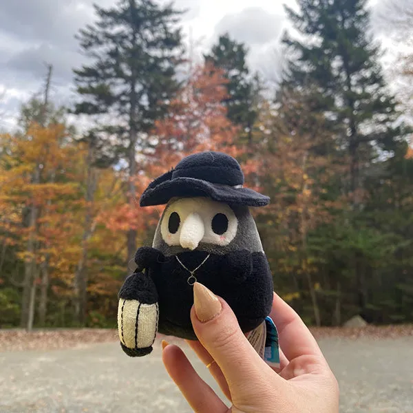 Squishable® Micro Keychain: Plague Doctor 3"