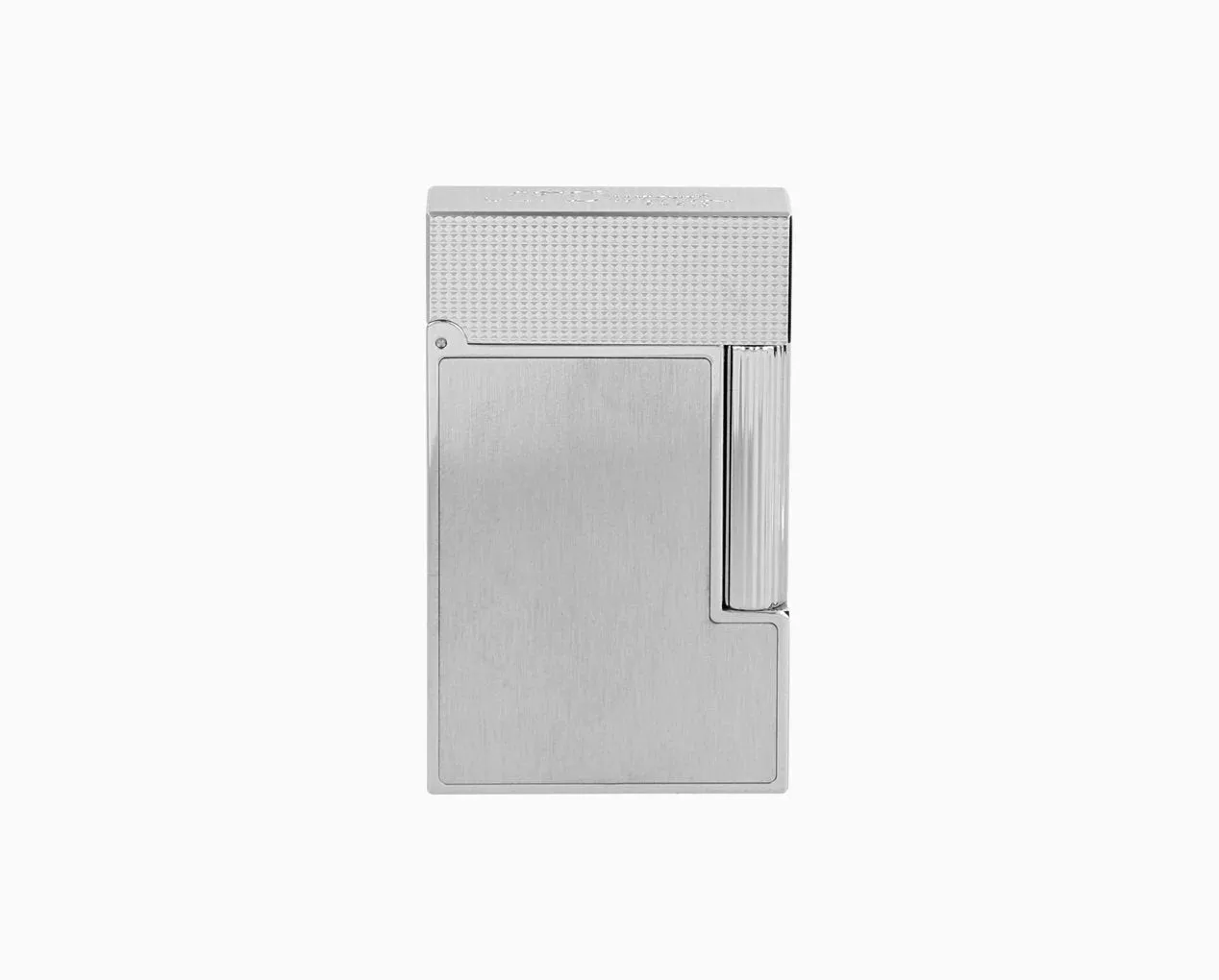 S.T. Dupont Ligne 2 Micro Brushed Palladium - Perfect Ping Flint Lighter