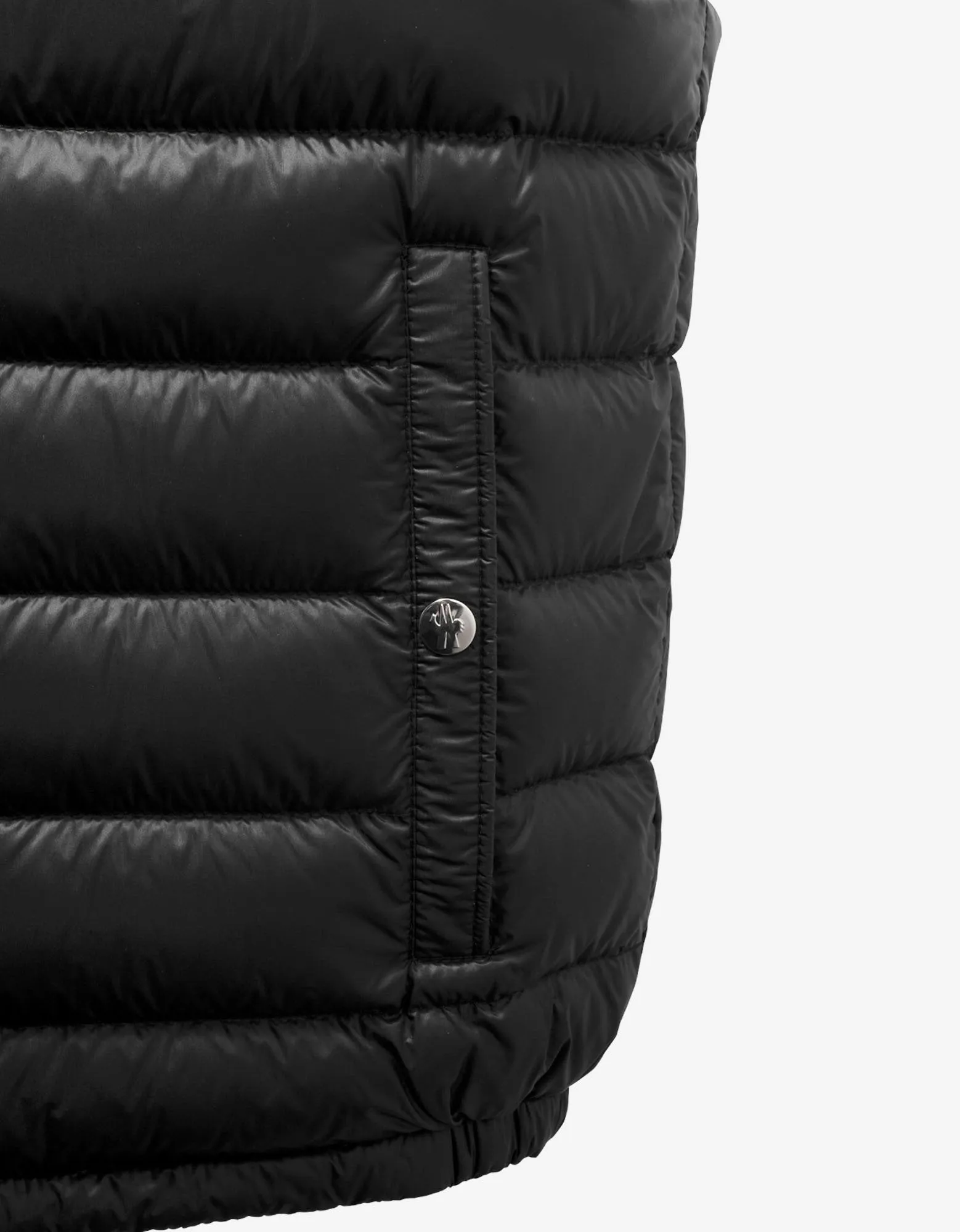 Timothe Black Nylon Down Gilet