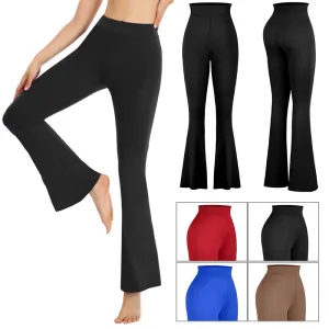 Women High Waist Push Up Leggings Fitness Flare Leggins Workout Legging For Women Casual Jeggings Slimming Sport Pants