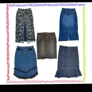 Y2k Denim Skirts(RX-467)